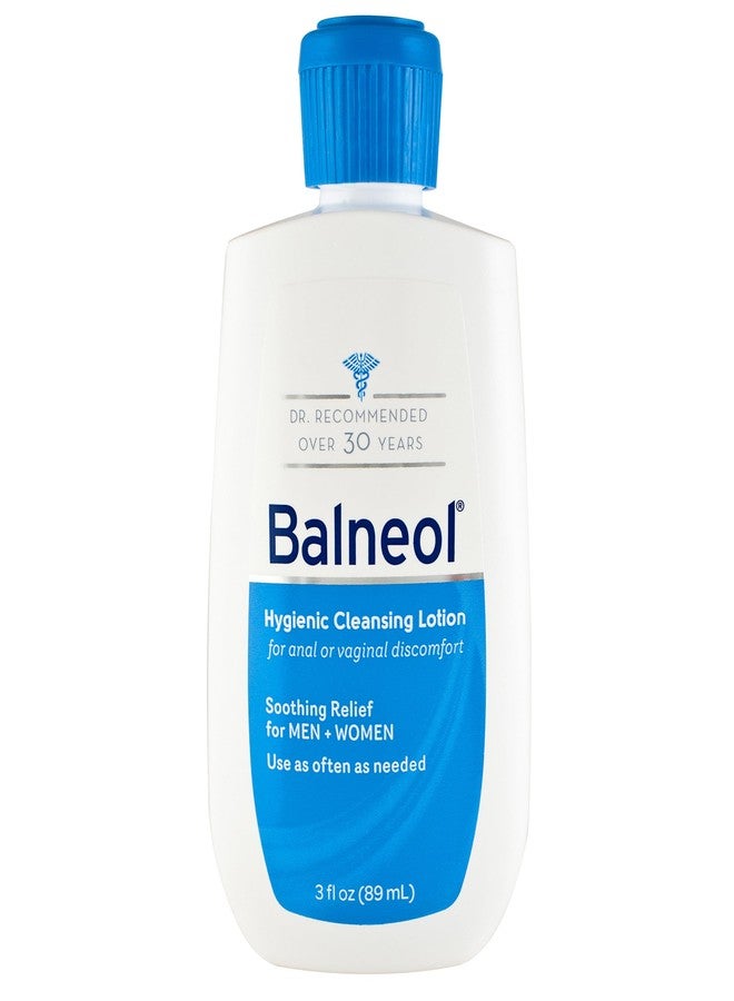 Balneol Hygienic Cleansing Lotion for Women and Men, Soothing Relief to Help With Pain Relief, Itch Relief, and Discomfort for Sensitive Areas, Made in USA, 3 oz - Image 1